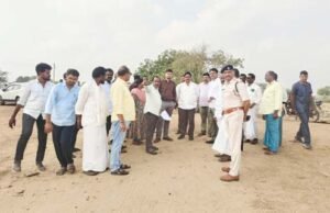 ఏప్రిల్ 1న సిఎం పర్యటన ఏర్పాట్లు పరిశీలన