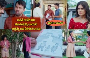 Chinni Today Episode : చిన్ని సీరియల్ : దేవేంద్రనను కనిపెట్టే పనిలో సత్యంబాబు.. ఉషనే తన మేనత్తని తెలుసుకున్న చందు