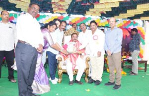 సెయింట్ ఆన్స్లో ఎంఎల్ఎ కొండయ్యకు ఘన సన్మానం