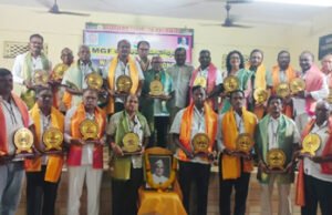 వాకింగ్ రాష్ట్ర అసోసియేషన్కు రూ.2.70లక్షల విరాళం