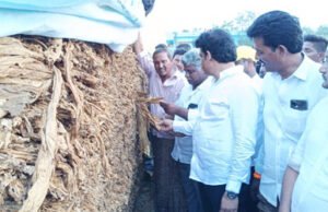 ధైర్యంగా ఉండండి : బర్లి పొగాకు రైతాంగానికి సాంబన్న భరోసా