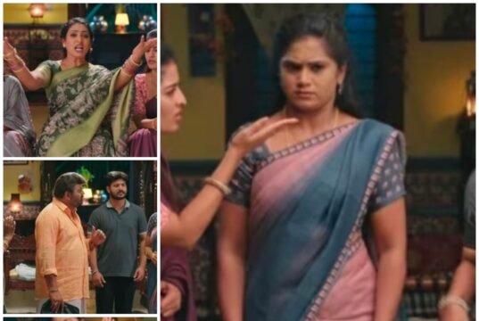 తాడిచెట్టులా ఎదిగావ్.. నా శోభనం గురించి అందరి ముందు చెప్తావే.. శ్రీవల్లిని వాయించిపారేసిన నర్మద