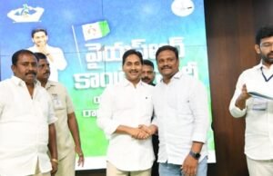 జగన్ను కలిసిన కోడూరి ప్రసాదరెడ్డి