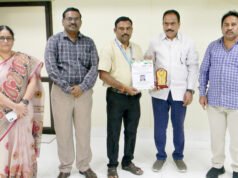 సెయింట్ ఆన్స్ అధ్యాపకునికి జాతీయ అవార్డు