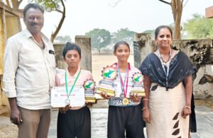 జాతీయస్థాయి యోగాసన పోటీలకు ఎంపిక