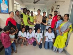 షూటింగ్ బాల్ పోటీలలో ప్రధమ స్థానంలో బాపట్ల జట్టు