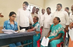 ఉచిత కంటి వైద్య శిబిరానికి విశేష స్పందన