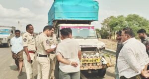 జాతీయ రహదారిలో రెండు రోడ్డు ప్రమాదాలు