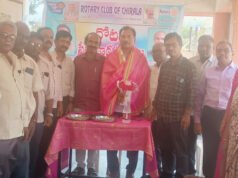 పాఠశాలకు హీటర్లు బహుకరణ