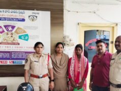 బాలికను కుటుంబ సభ్యుల చెంతకు చేర్చిన శక్తి టీం