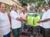 వృద్దాశ్రమానికి వాకర్స్ అసోసియేషన్ బియ్యం బహుకరణ