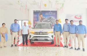 ఘనంగా న్యూ బ్రెజ్జా ఫేస్లిఫ్ట్ కారు ఆవిష్కరణ